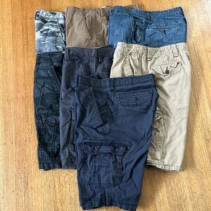 Men’s Shorts Set of 7 Size 34 OBO! Offer!!